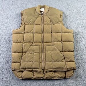 Walls Blizzard-Pruf Insulated Puffer Vest Men's Large Made In USA 90's Vintage